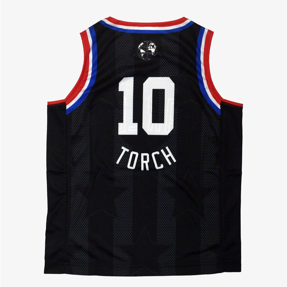 Harlem Globetrotters Adults Replica Jersey - #10 Torch – Harlem