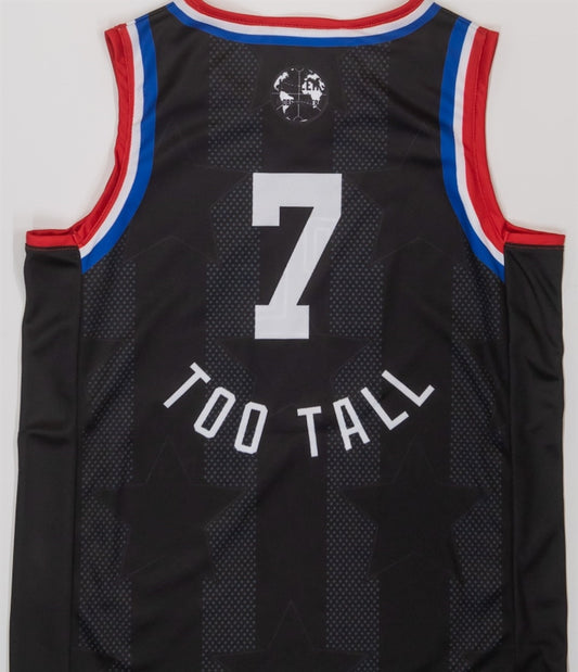 Harlem Globetrotters Adults Replica Jersey - #7 Too Tall