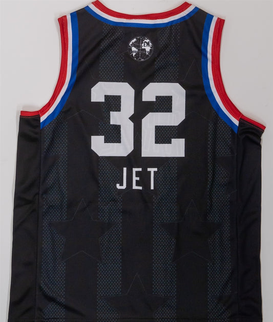 Harlem Globetrotters Adults Replica Jersey - #32 Jet