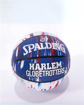 Harlem Globetrotters Spalding Marble Basketball - Size 7