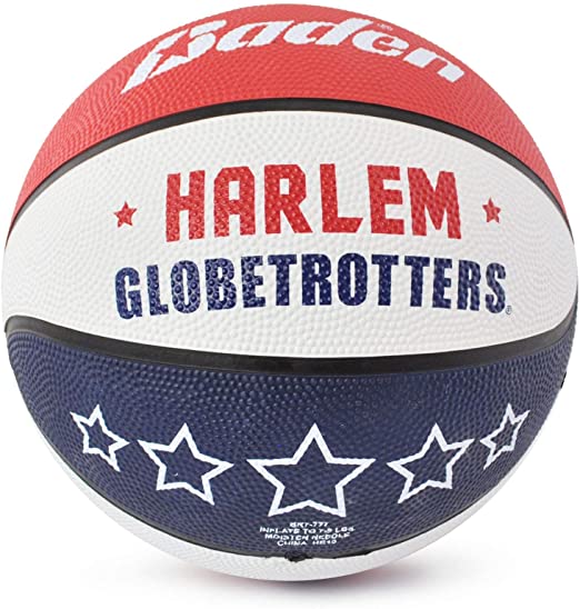 Harlem Globetrotters Classic Size 7 Large Basketball By Baden